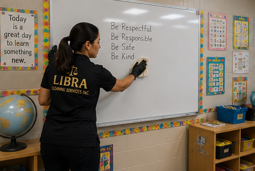 School Cleaners Crew Orange County